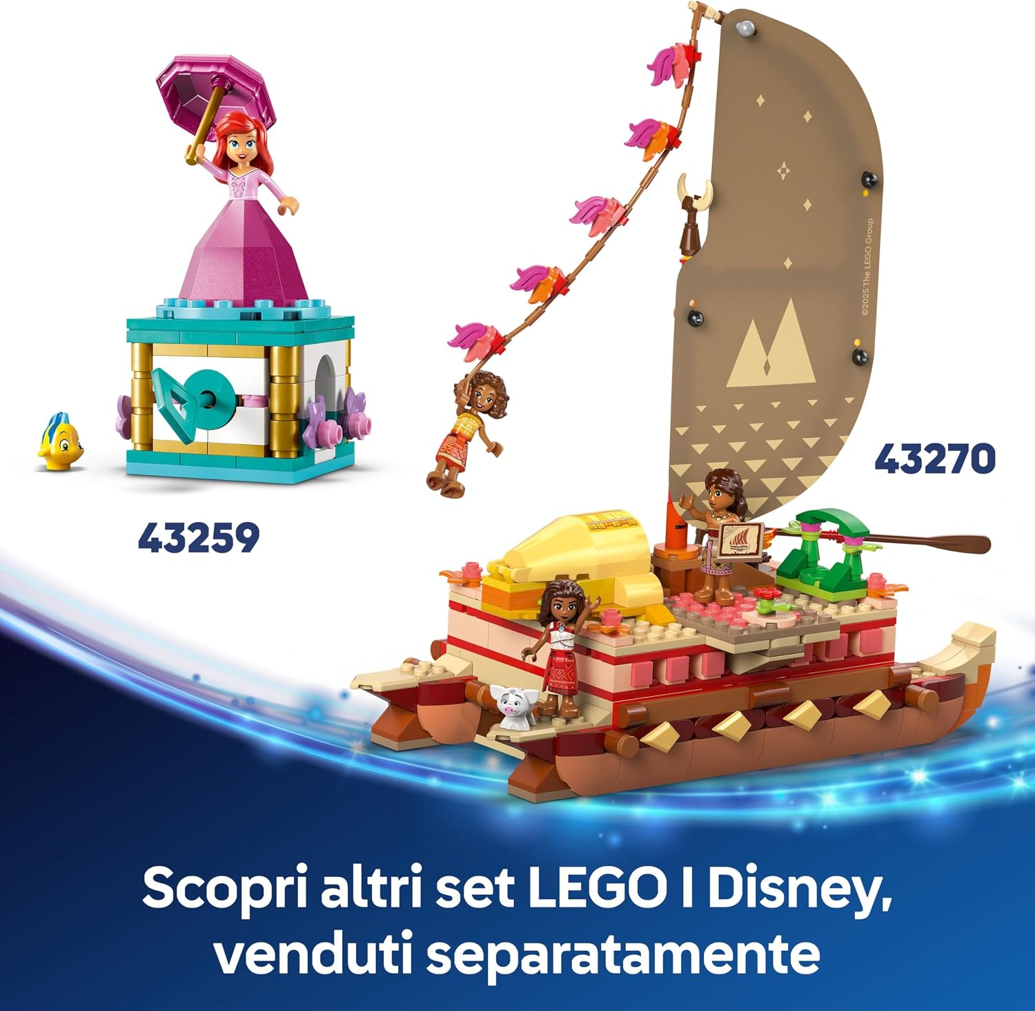 Thumbnail 6 de LEGO Disney 43270 Canoa di Vaiana