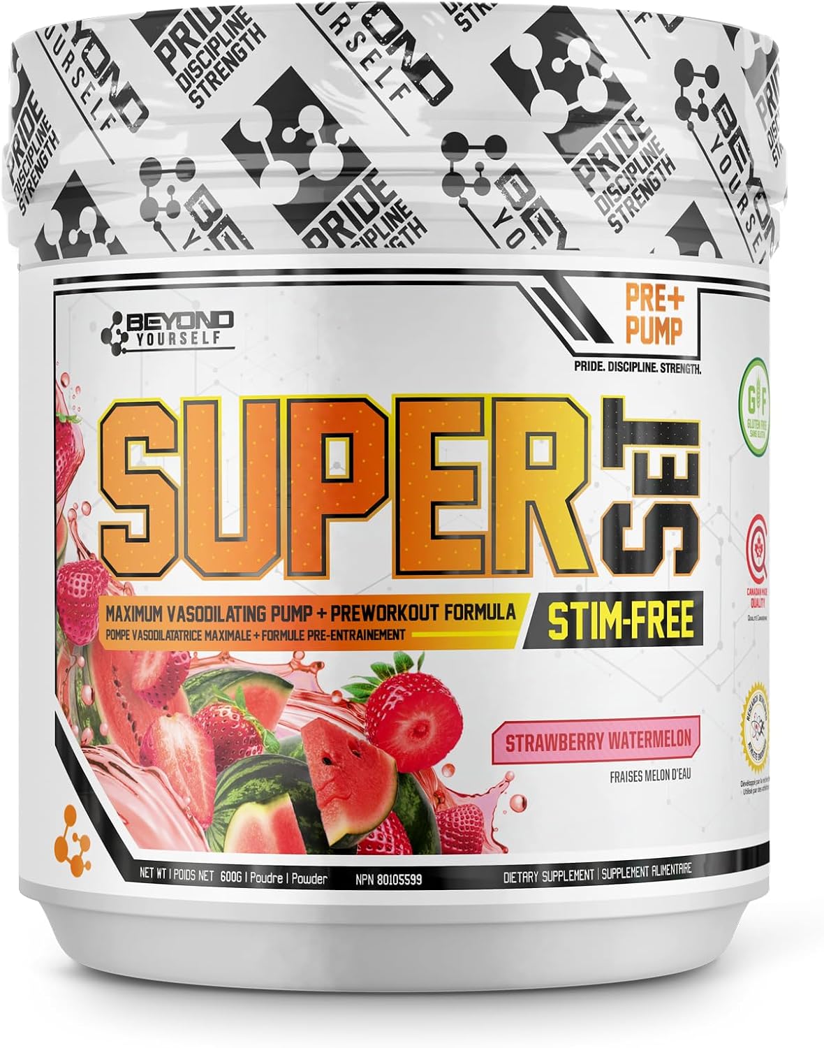 Detalle de Beyond Yourself Stim-Free Pre-Workout 9 g L-Citrulline