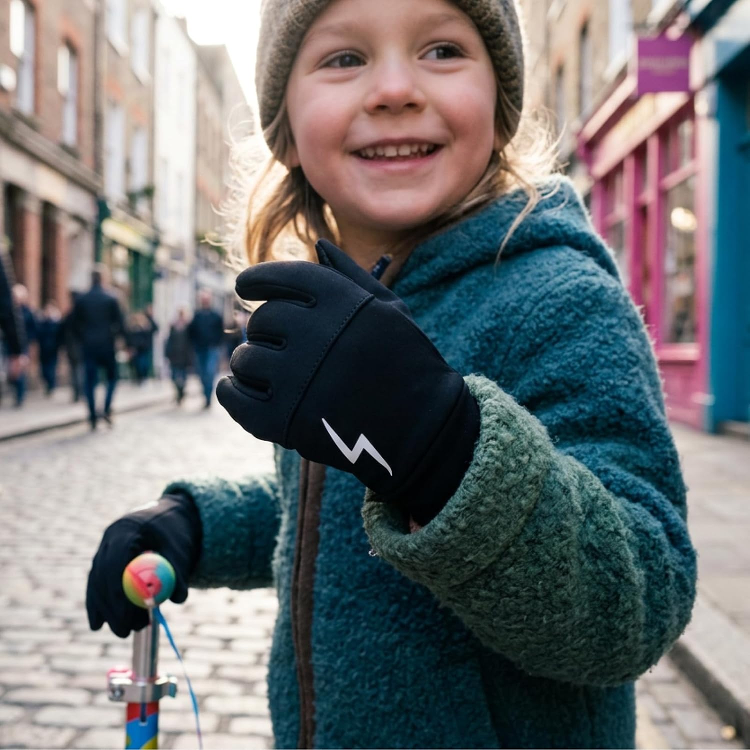 Thumbnail 6 de Azarxis Kids' Winter Gloves Plush Lining