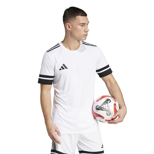 Thumbnail 6 de adidas Squadra25 Jersey de Manga Corta para Hombre – Blanco/Negro, Talla M