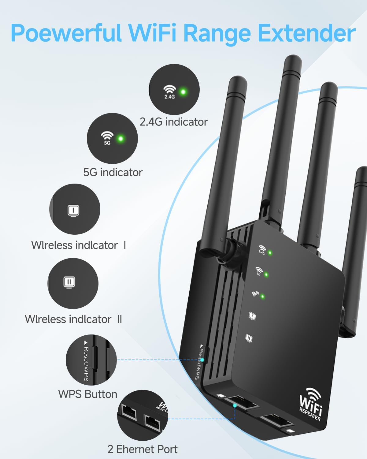 Thumbnail 5 de WiFi Extender 12880 Sq Ft 📶