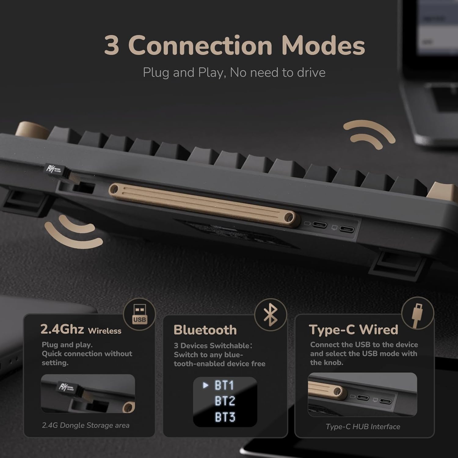 Thumbnail 6 de RK ROYAL KLUDGE M75 75% Mechanical Keyboard