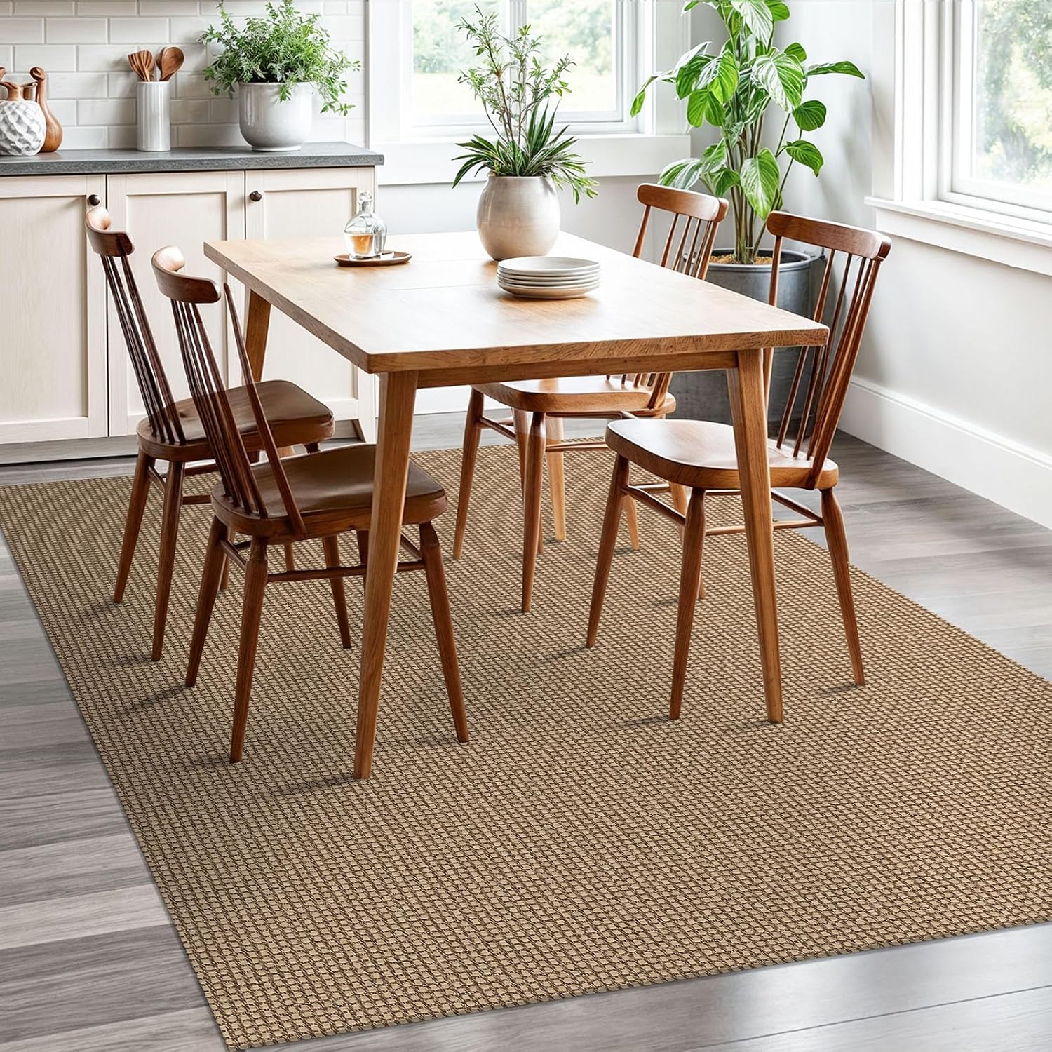 Thumbnail 6 de EARTHALL 5x7 Ft Woven Area Rug