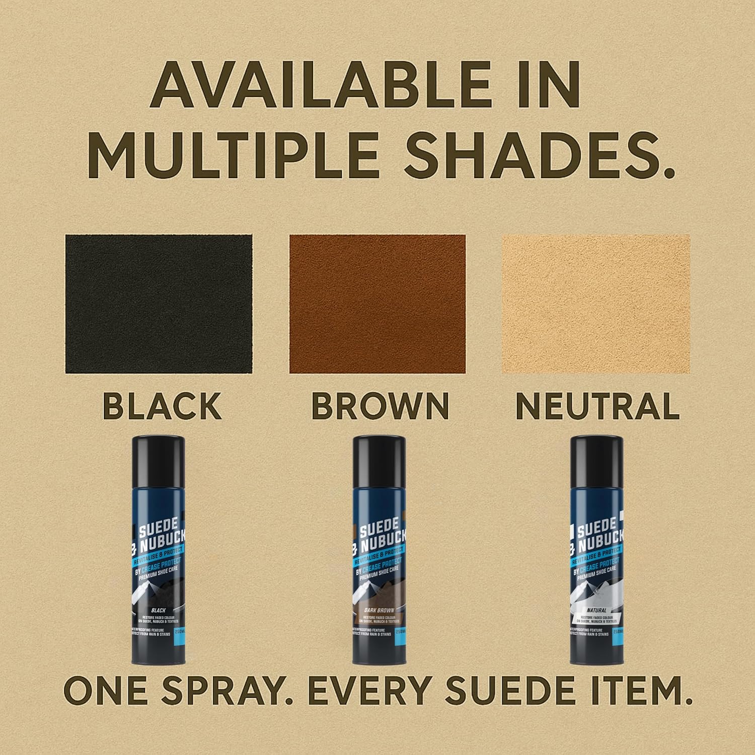 Thumbnail 4 de Crease Protect Suede & Nubuck Colour Restorer Spray (250ml)