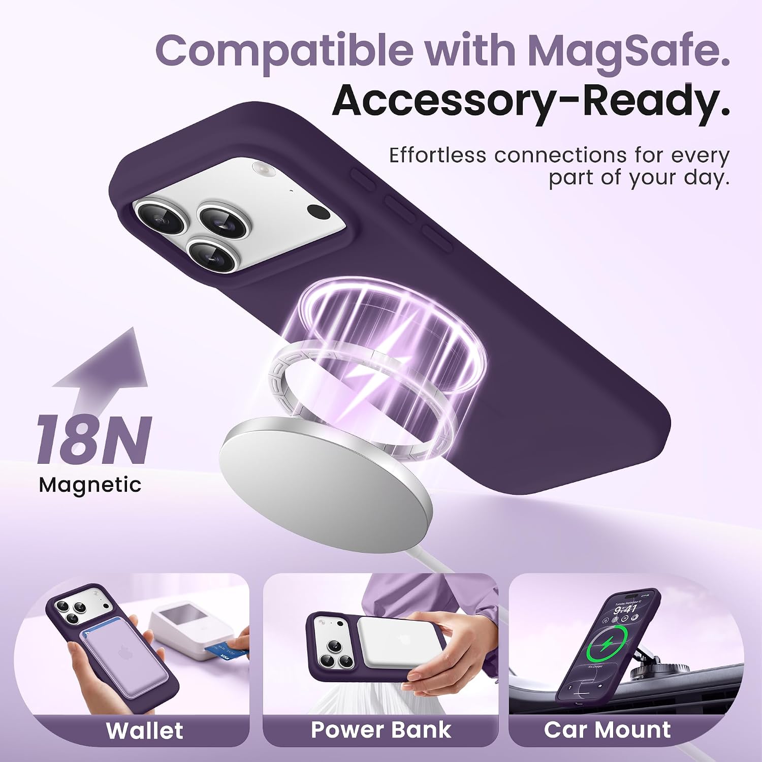 Detalle 2 de GONEZ Magnetic iPhone 17 Pro Case 6.3 inch