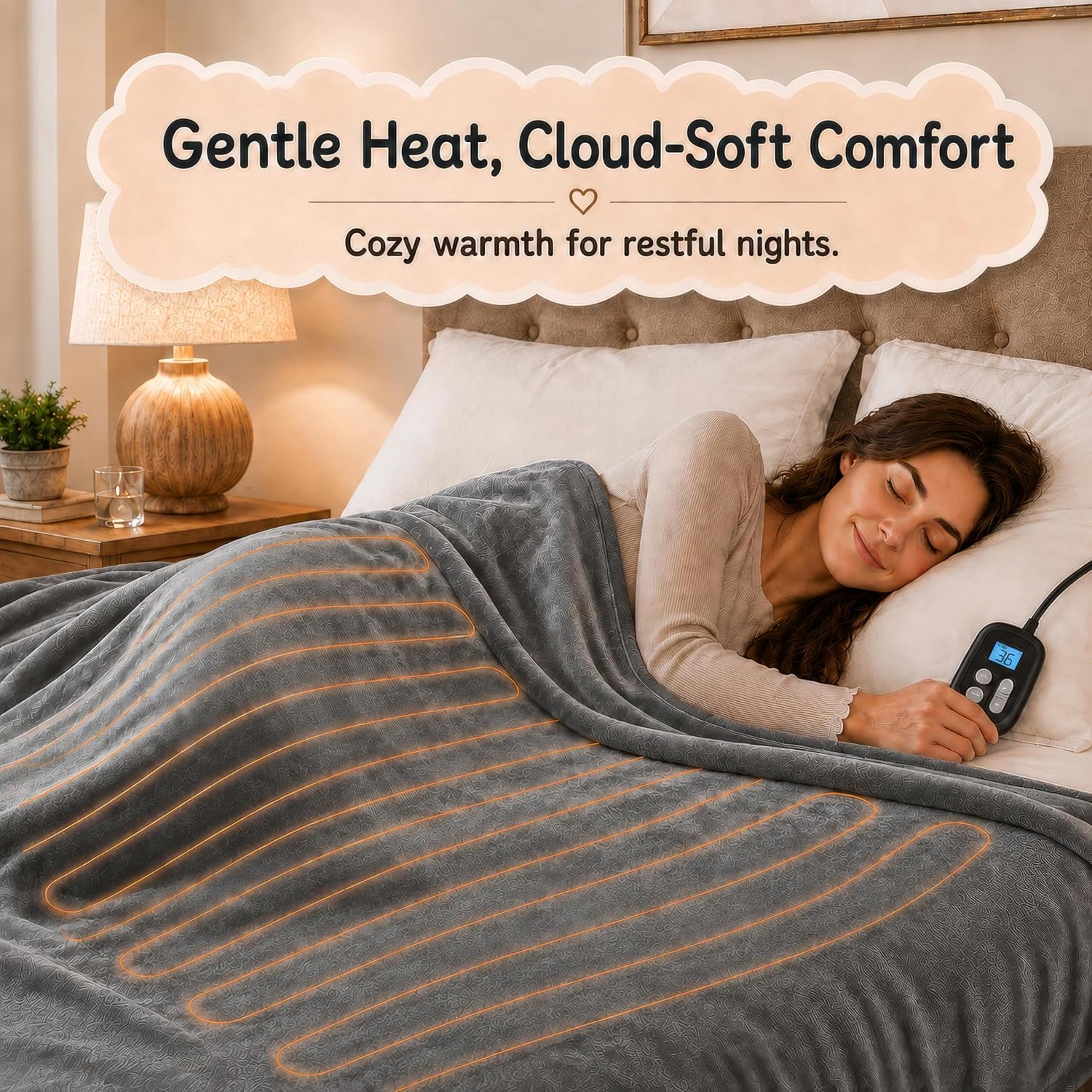 Thumbnail 4 de Electric Heated Blanket Queen 84"x90"