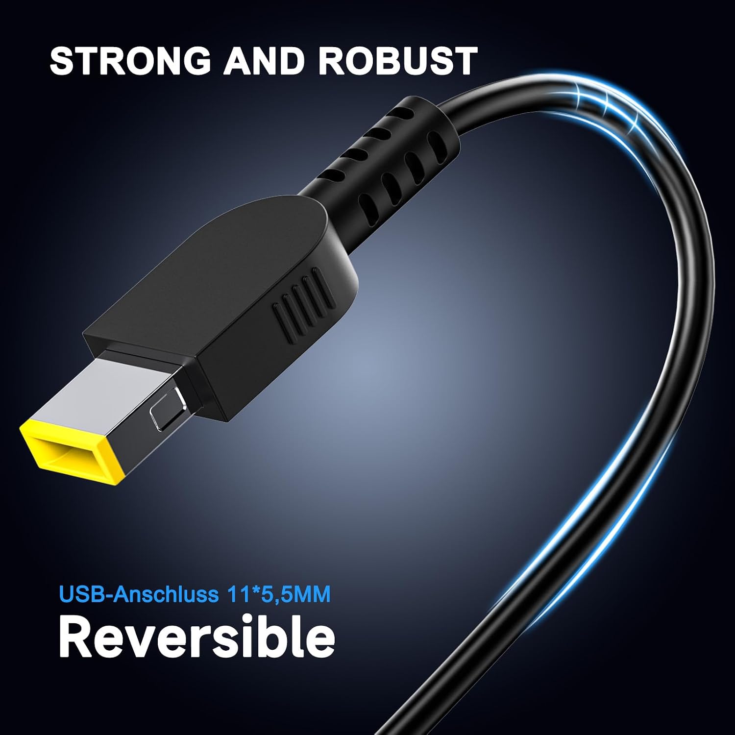 Detalle 2 de 230W USB Laptop-Ladegerät für Lenovo Legion und ThinkPad — ADL230NLC3A (20V, 11,5A)