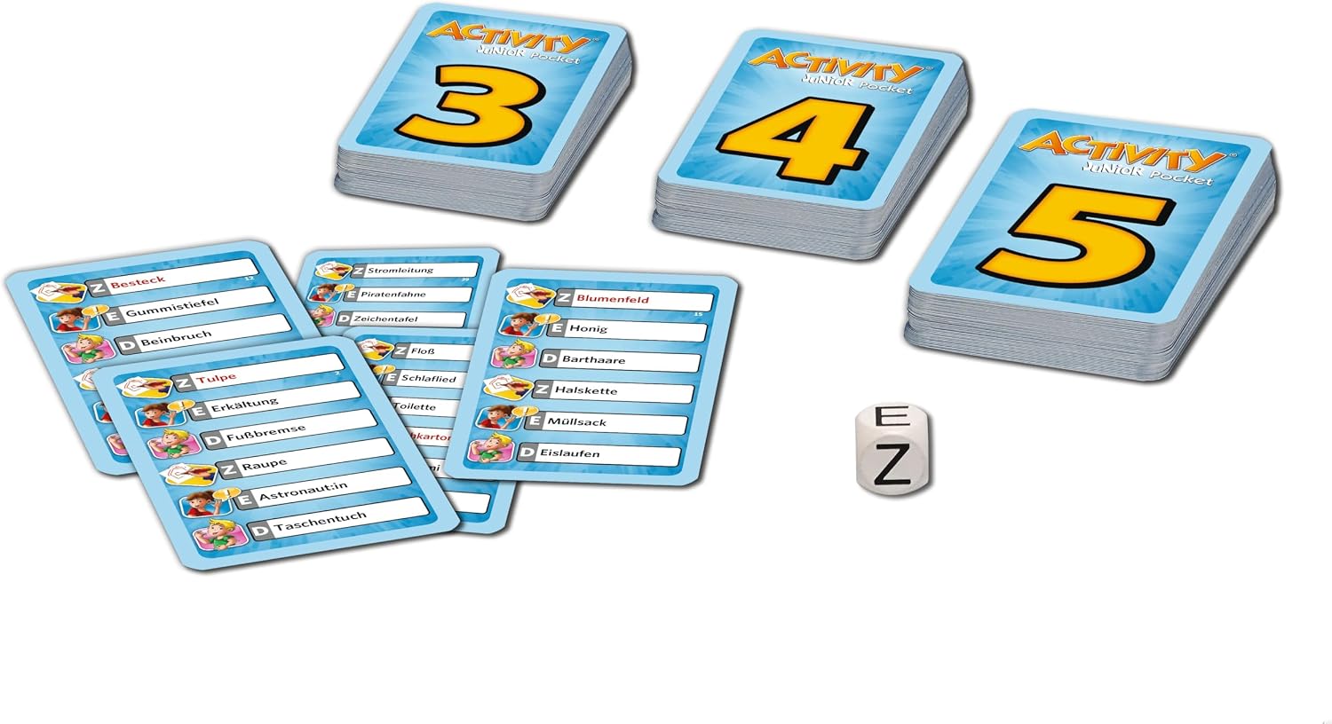 Detalle 2 de Activity Junior Pocket – die Junior-Variante für unterwegs (Blau/Gelb)