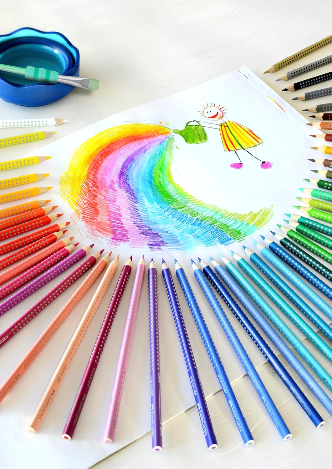 Thumbnail 4 de Faber-Castell Colour Grip Buntstifte Set, 12 Malstifte bruchsicher