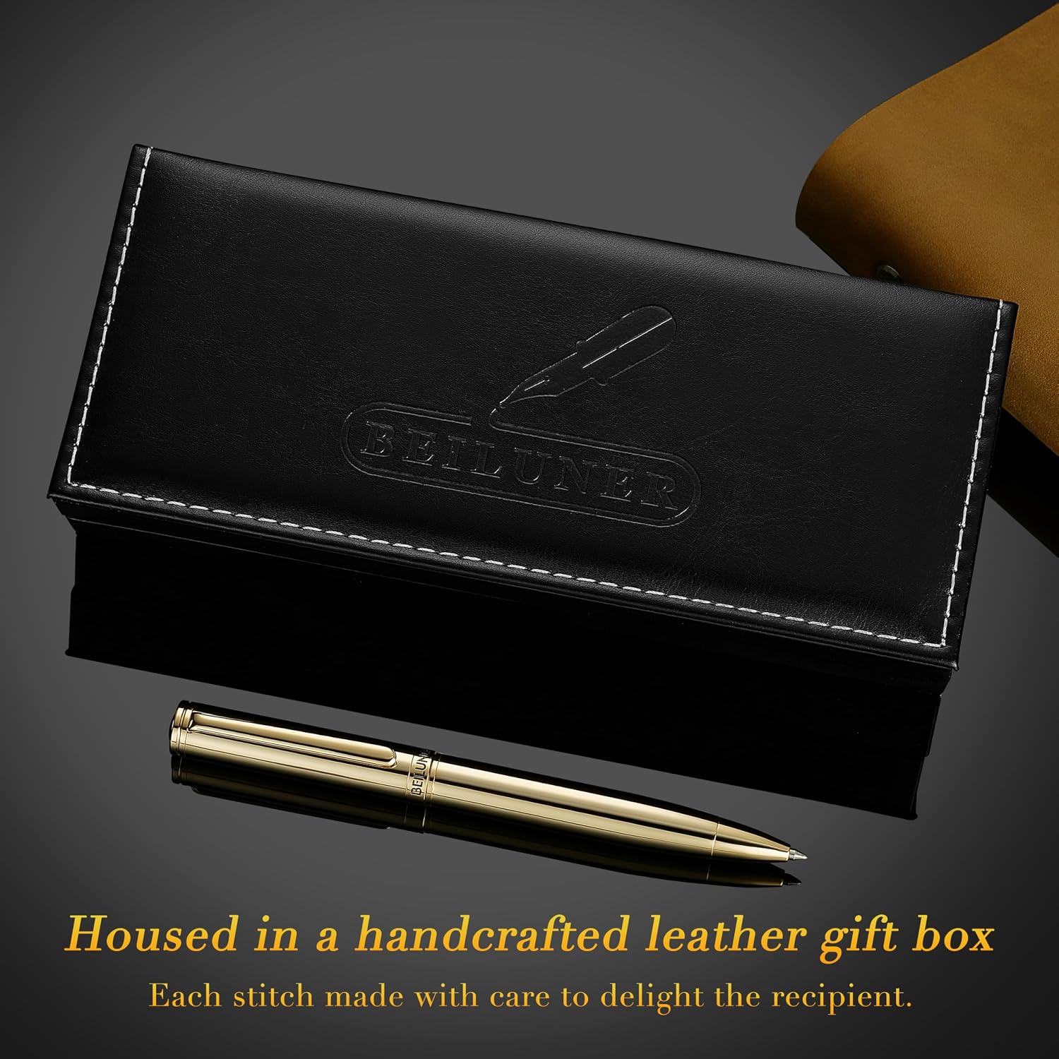 Detalle de BEILUNER Gel Pen, 24K Gold-Plated