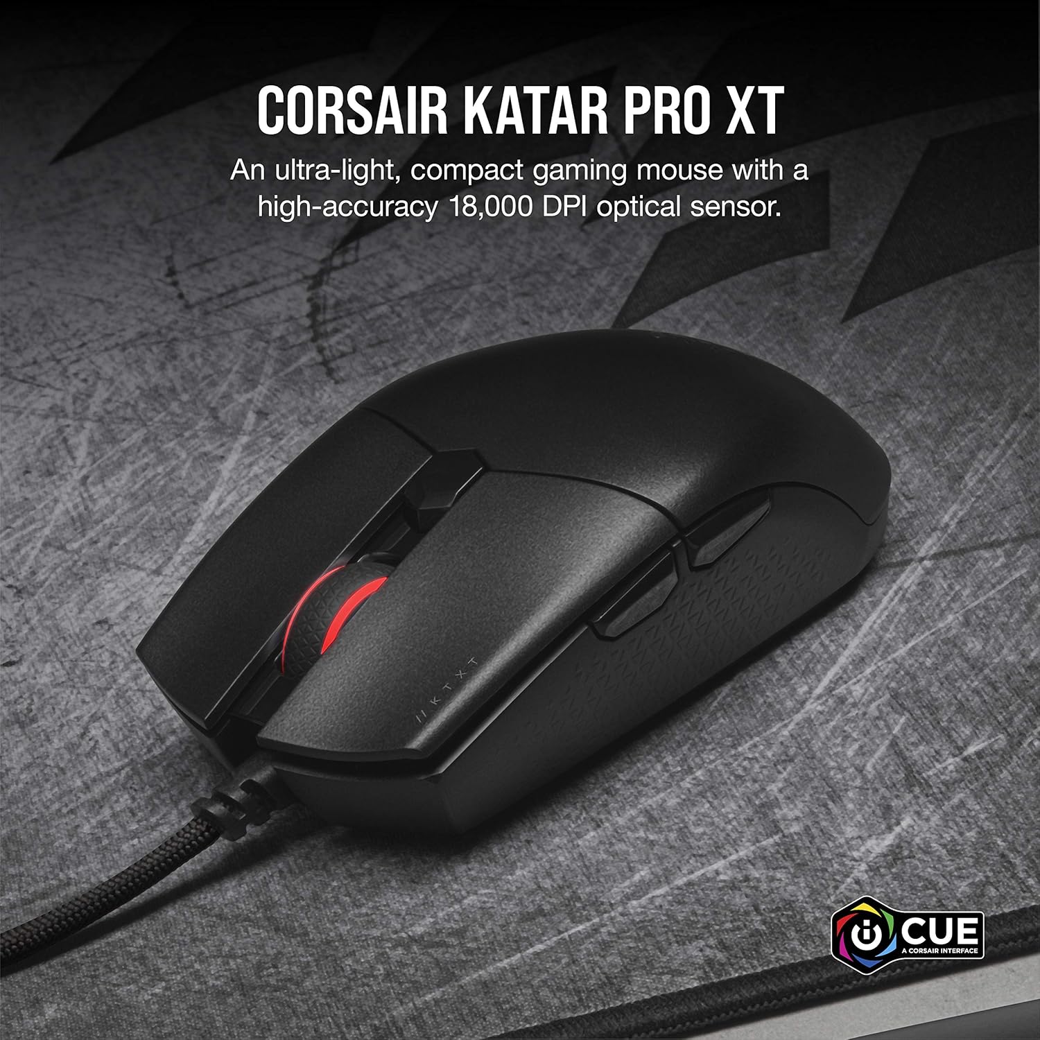 Detalle 2 de CORSAIR Katar Pro XT 18,000 DPI FPS mouse