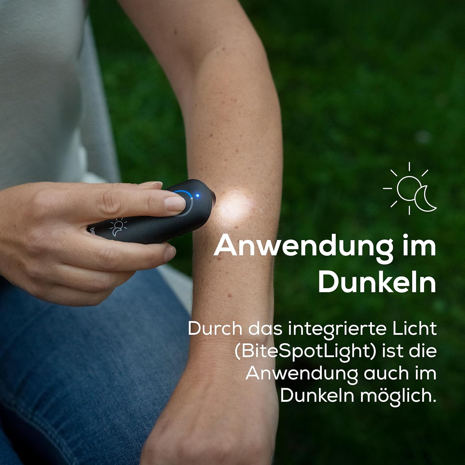 Detalle de Beurer BR 90 Insektenstichheiler – elektronischer Hitzestift gegen Mückenstiche & Insektenbisse