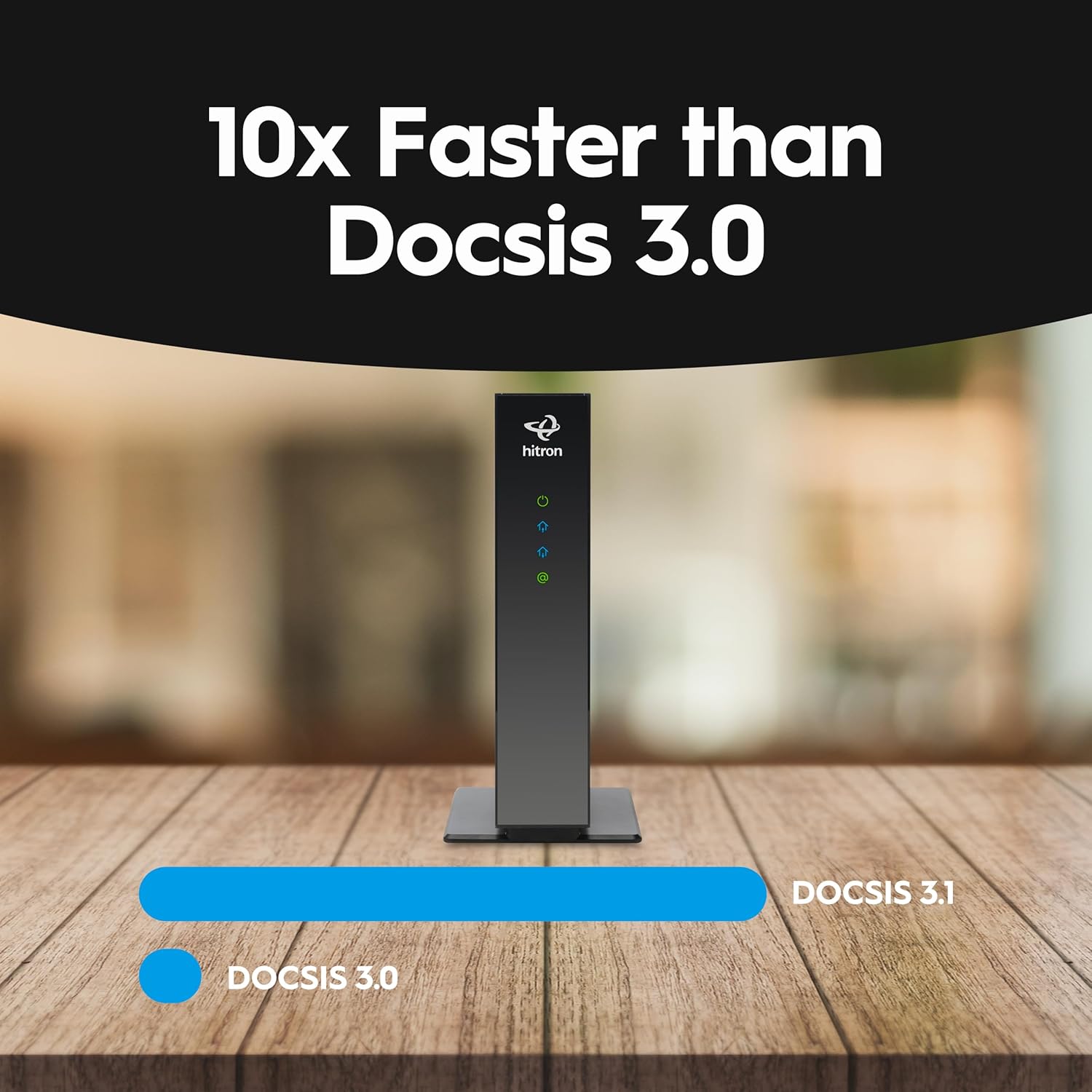 Thumbnail 4 de Hitron CODA56 DOCSIS 3.1 Cable Modem 2.5 Gbps