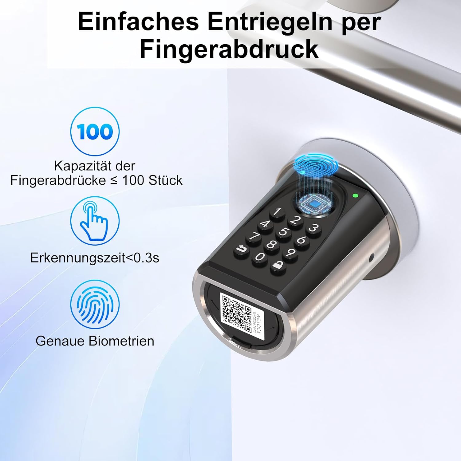 Thumbnail 3 de WELOCK ToucA51 PRO Fingerabdruck Türschloss