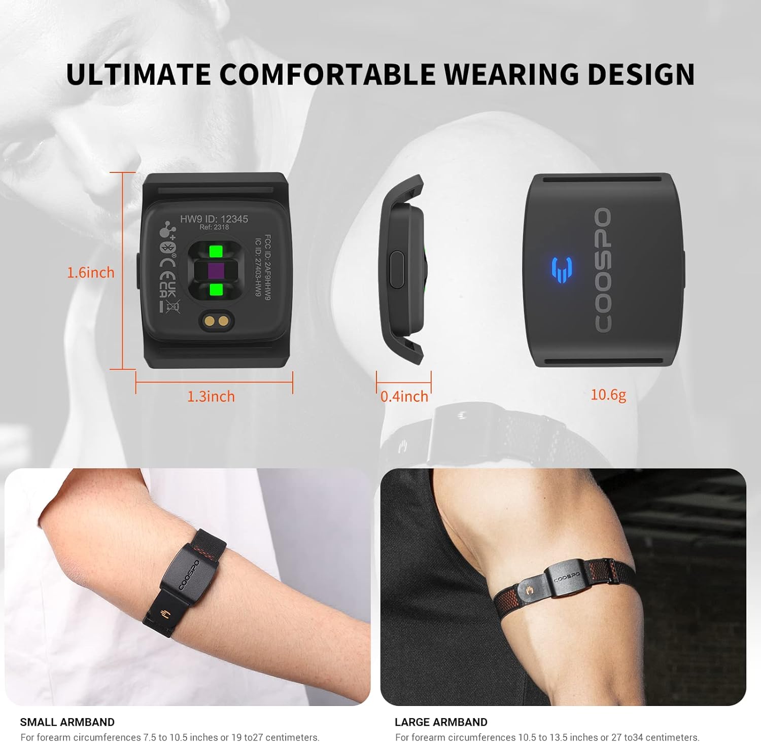 Thumbnail 5 de COOSPO HW9 Heart Rate Monitor 5.0