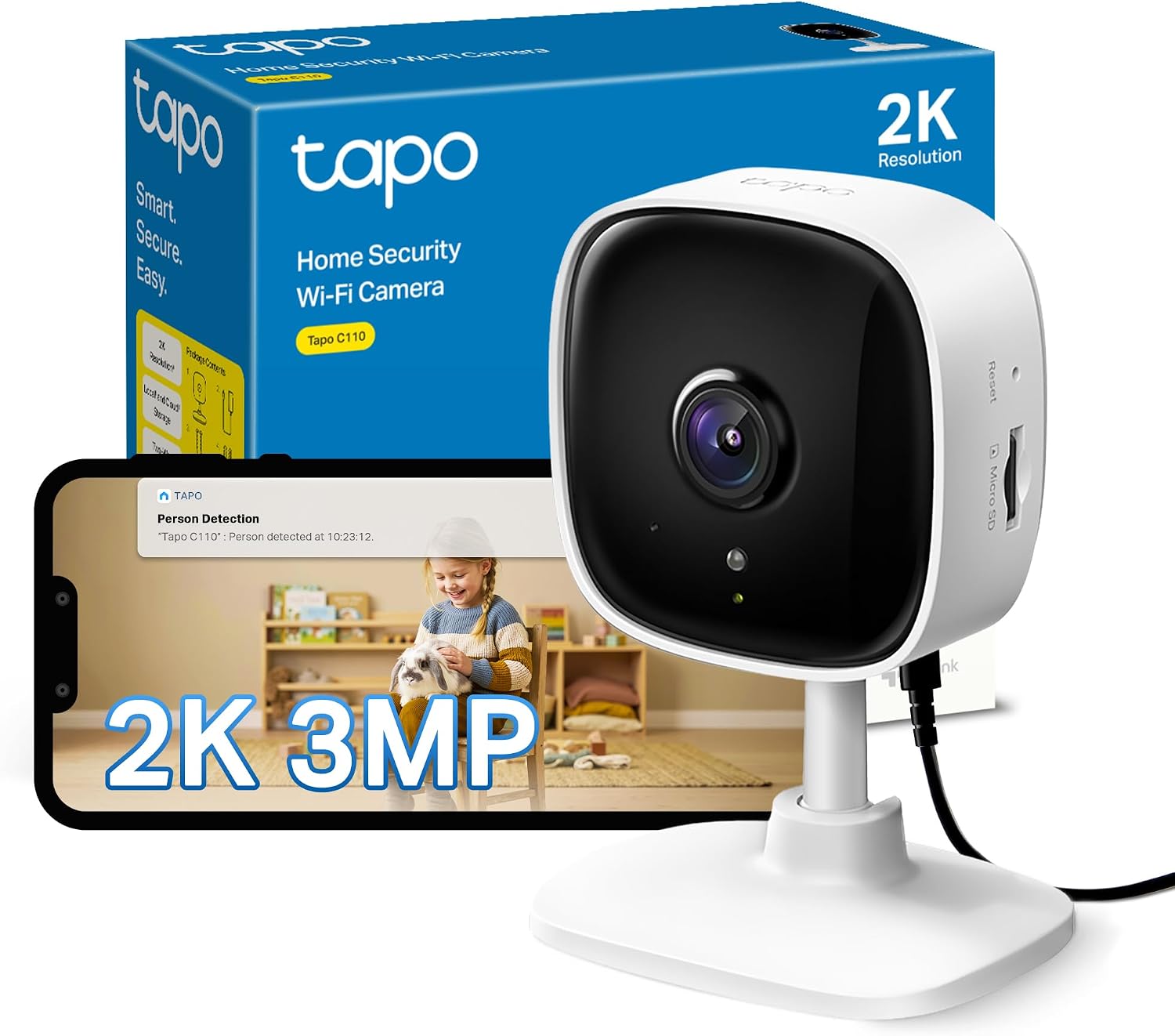 Detalle de Tapo C110 indoor camera