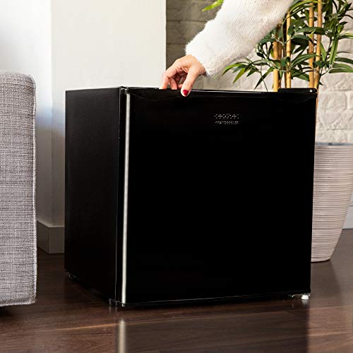 Detalle de Cecotec GrandCooler 20000 SilentCompress Black E, frigorífico mini de 46 L