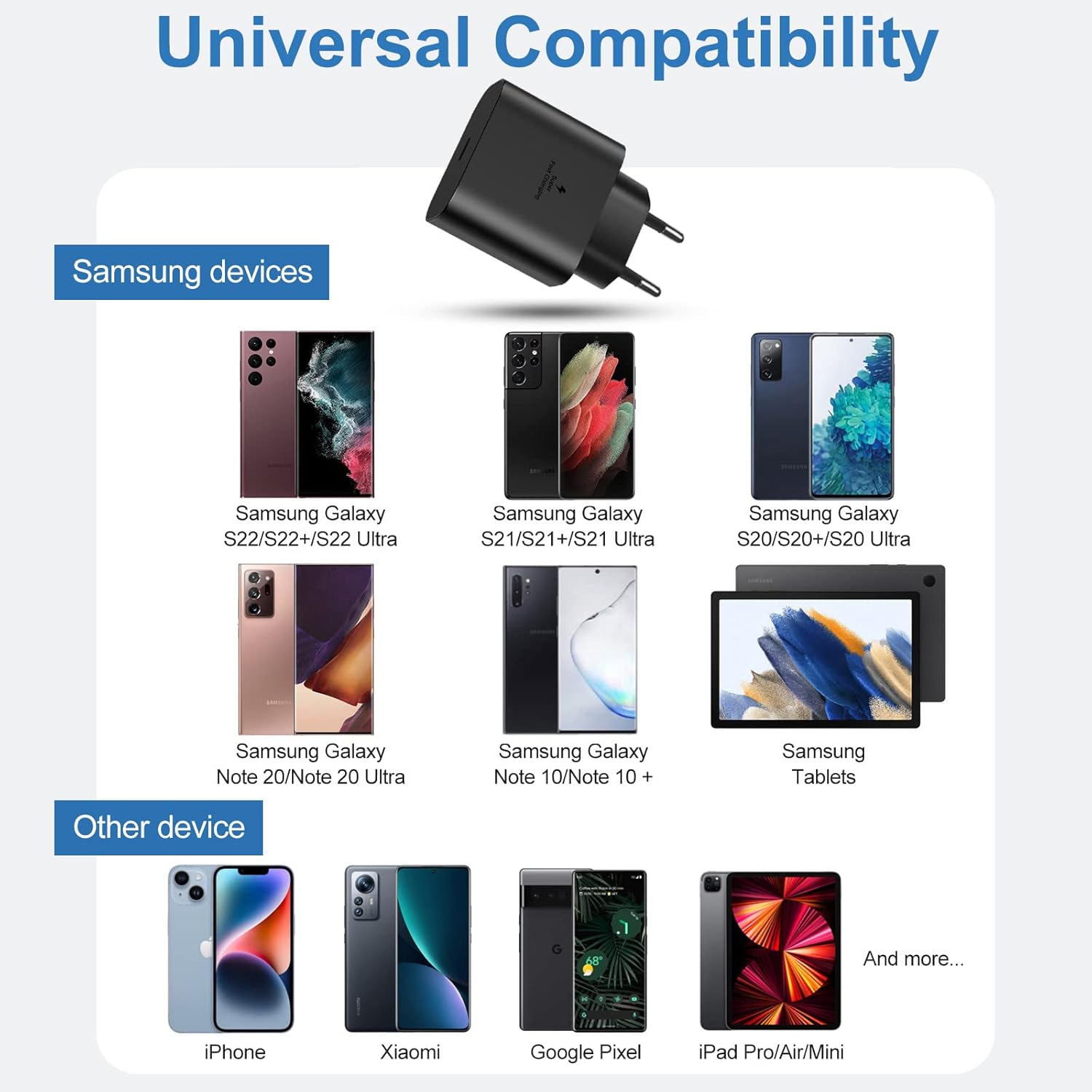 Detalle de 2er-Pack 25W USB C Ladegerät