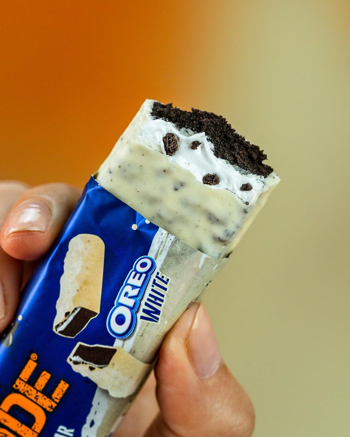 Detalle de Grenade OREO Weiß Proteinriegel 12×60 g 🍫