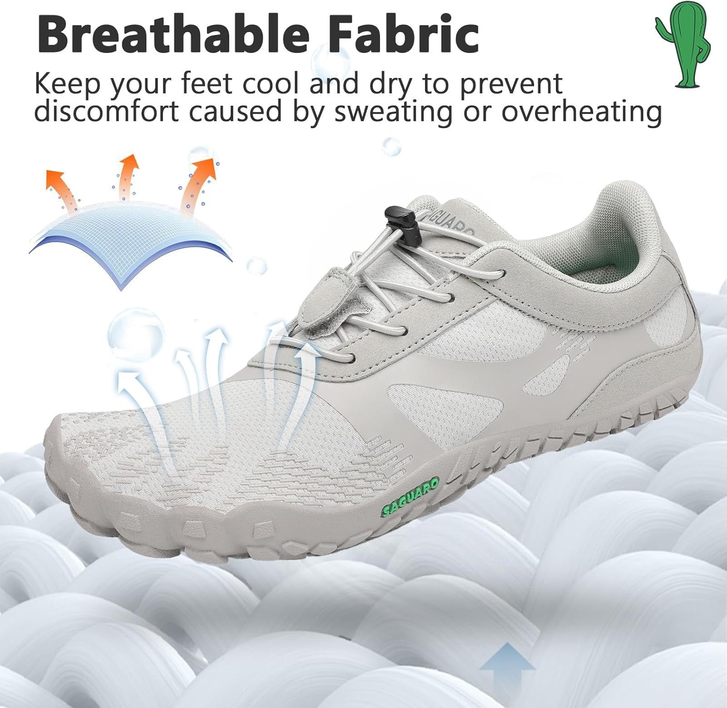 Thumbnail 4 de SAGUARO Unisex Barfußschuhe Leicht rutschfest – Traillaufschuhe für Outdoor & Indoor