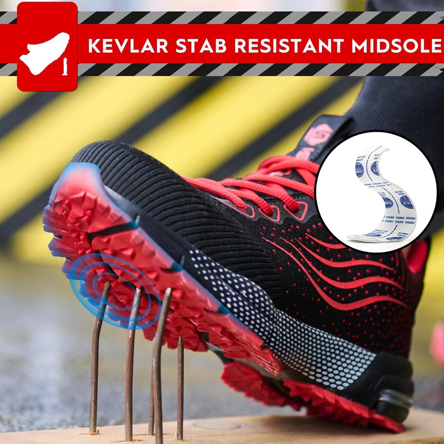 Thumbnail 2 de Scarpe antinfortunistiche uomo/donna con punta in acciaio e suola antiscivolo