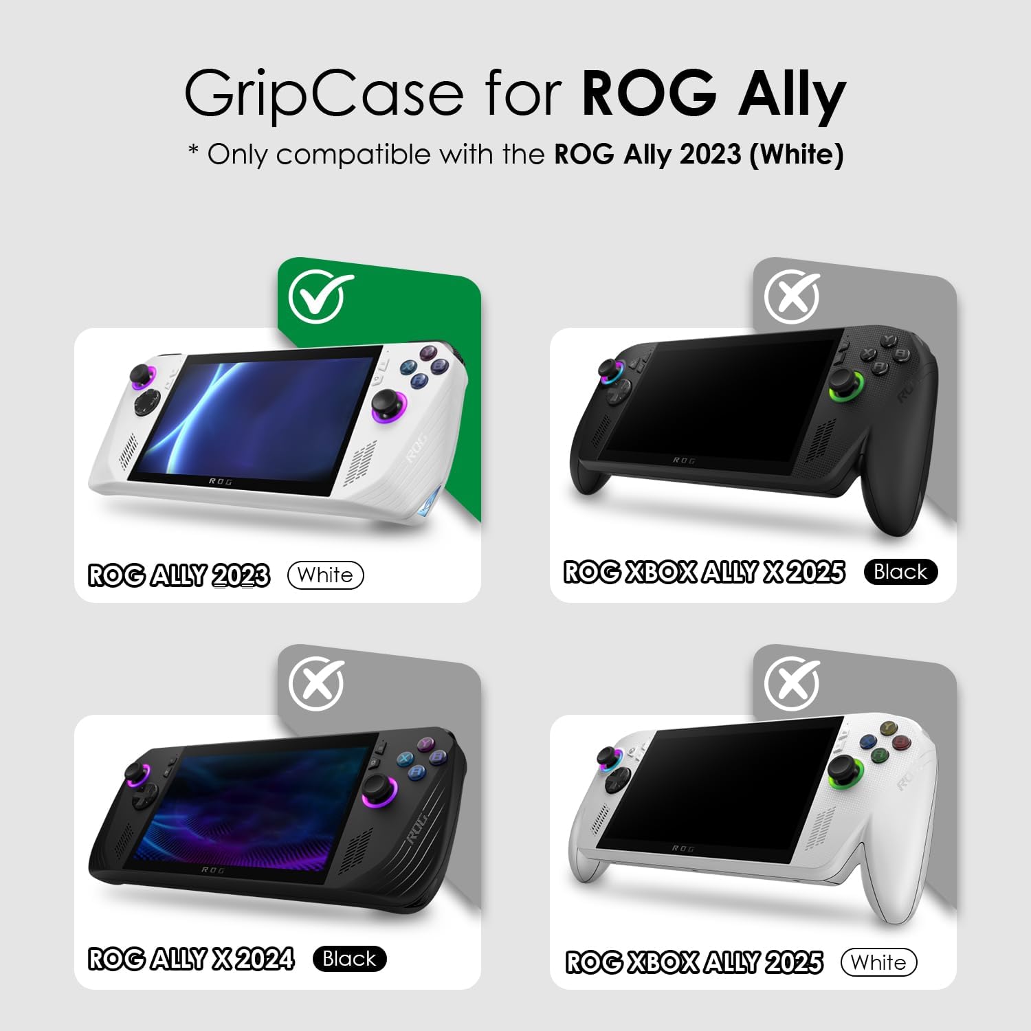 Thumbnail 4 de Skull & Co. GripCase Ally Bundle for ROG Ally: A Practical Soft Case with Textured Grips