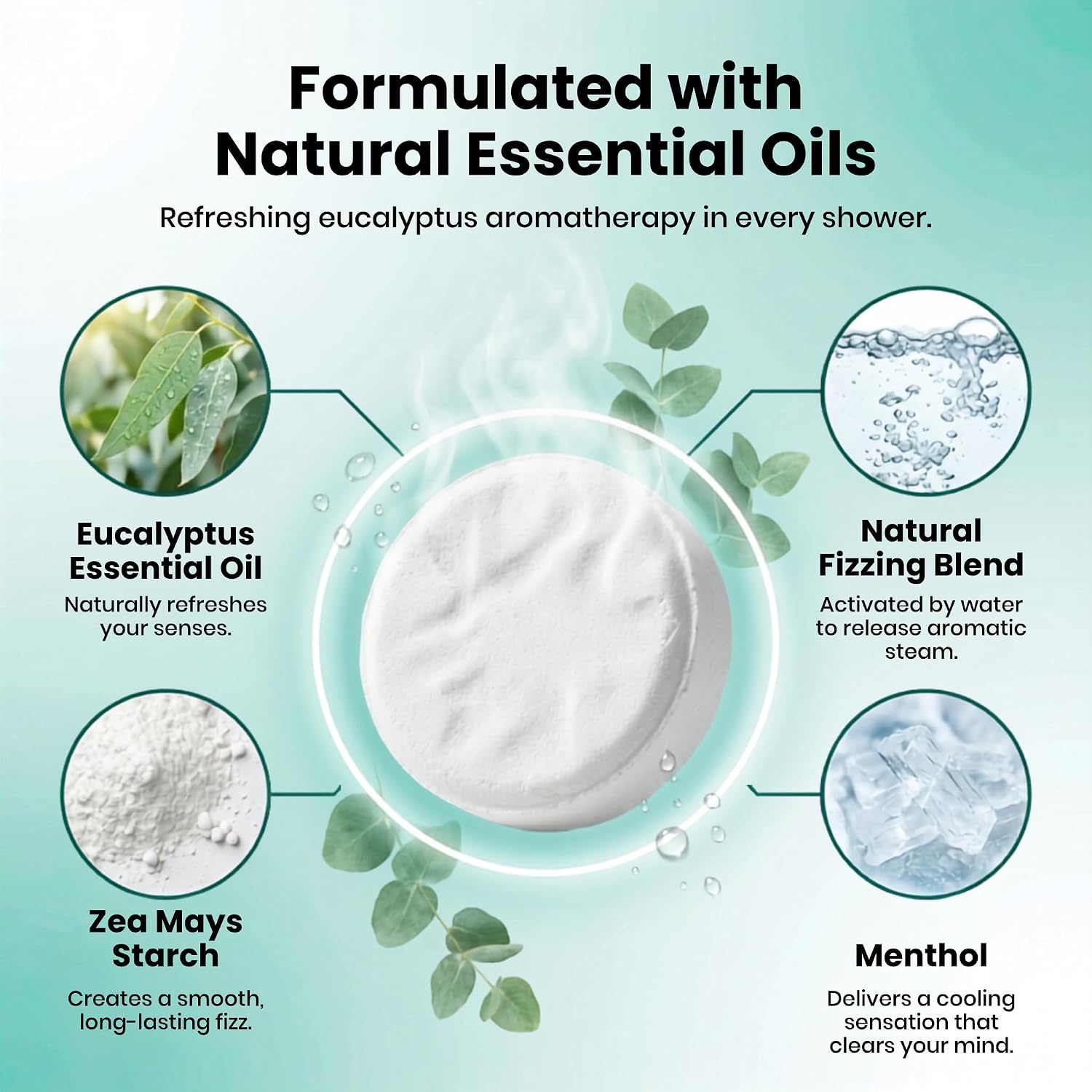 Detalle de BodyRestore 15 Shower Steamers