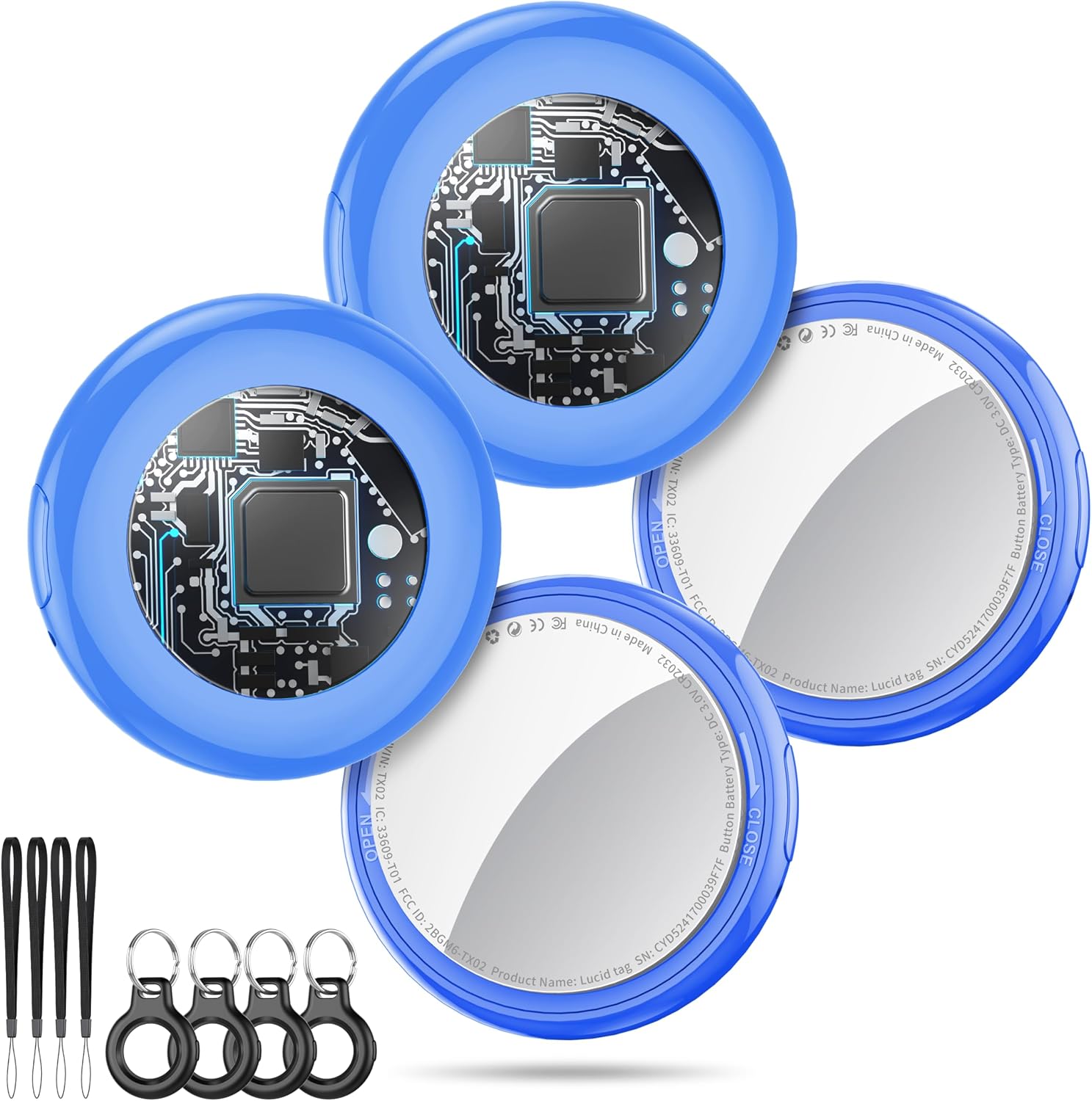 Detalle de Air Tracker Tags 4 Pack 100dB Finder