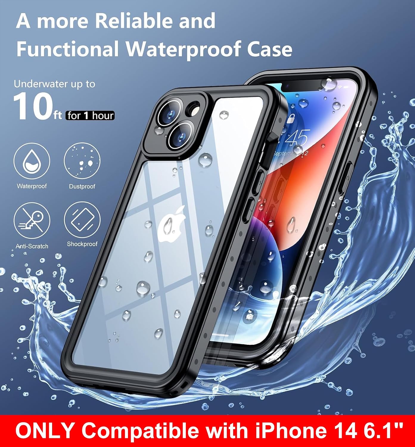 Thumbnail 2 de SPIDERCASE iPhone 14 Waterproof Case 12FT
