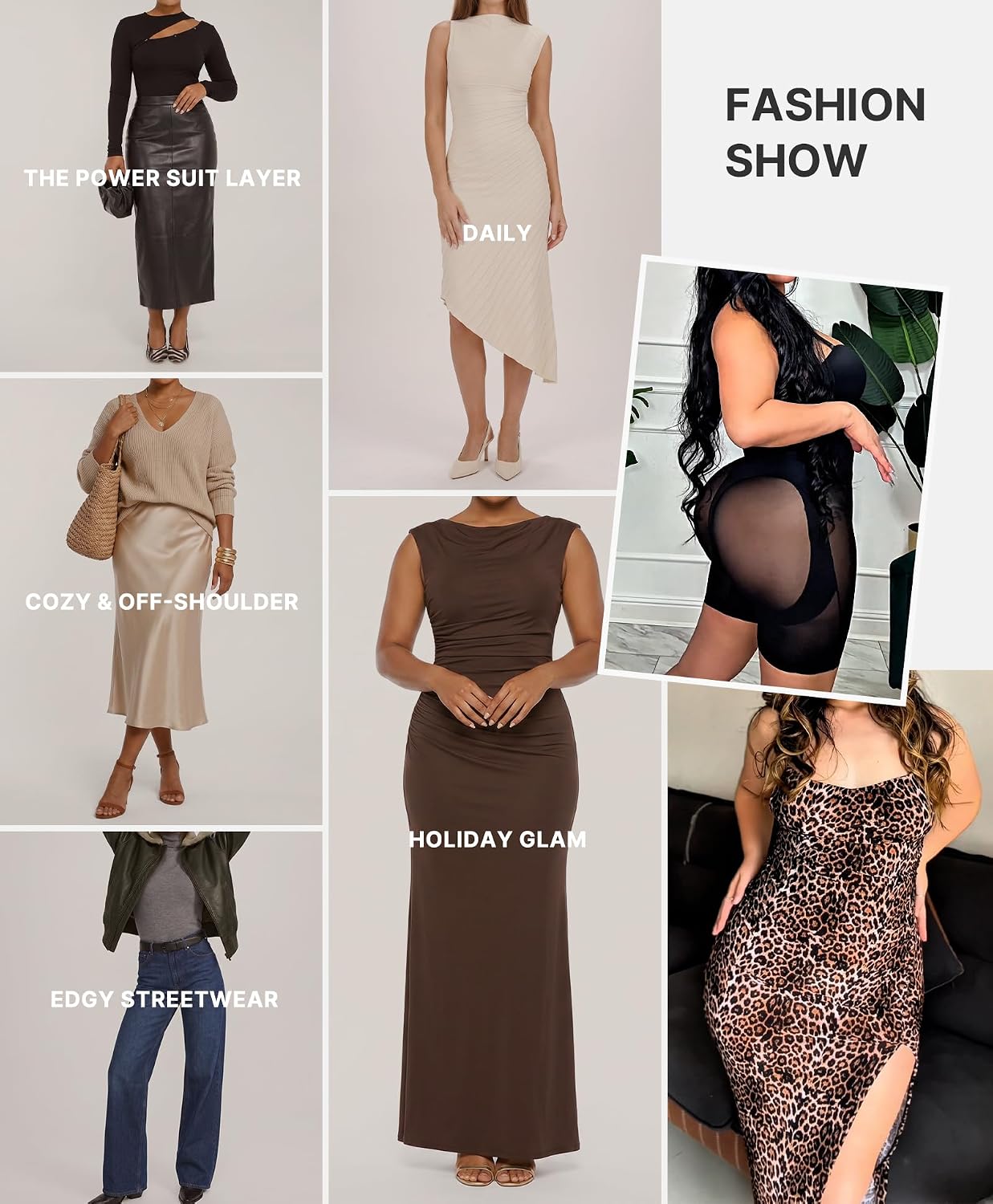 Thumbnail 4 de SHAPELLX Shapewear High Waist Butt Lifter