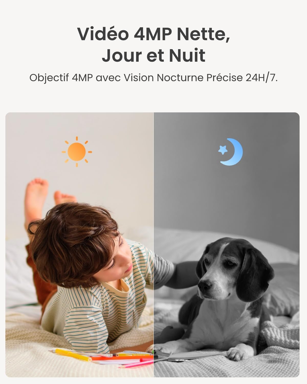 Detalle 2 de Reolink 4MP Caméra de surveillance avec vue 360° ⚙