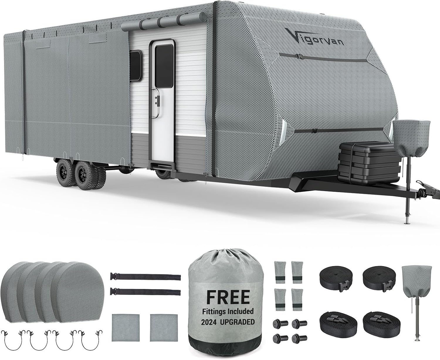 Detalle de VIGORVAN RV cover, 27–30 ft