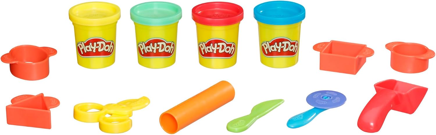 Detalle de Mon 1ER KIT PDOH Hasbro HAOB11695L0 : kit créatif Play-Doh pour les enfants à partir de 3 ans