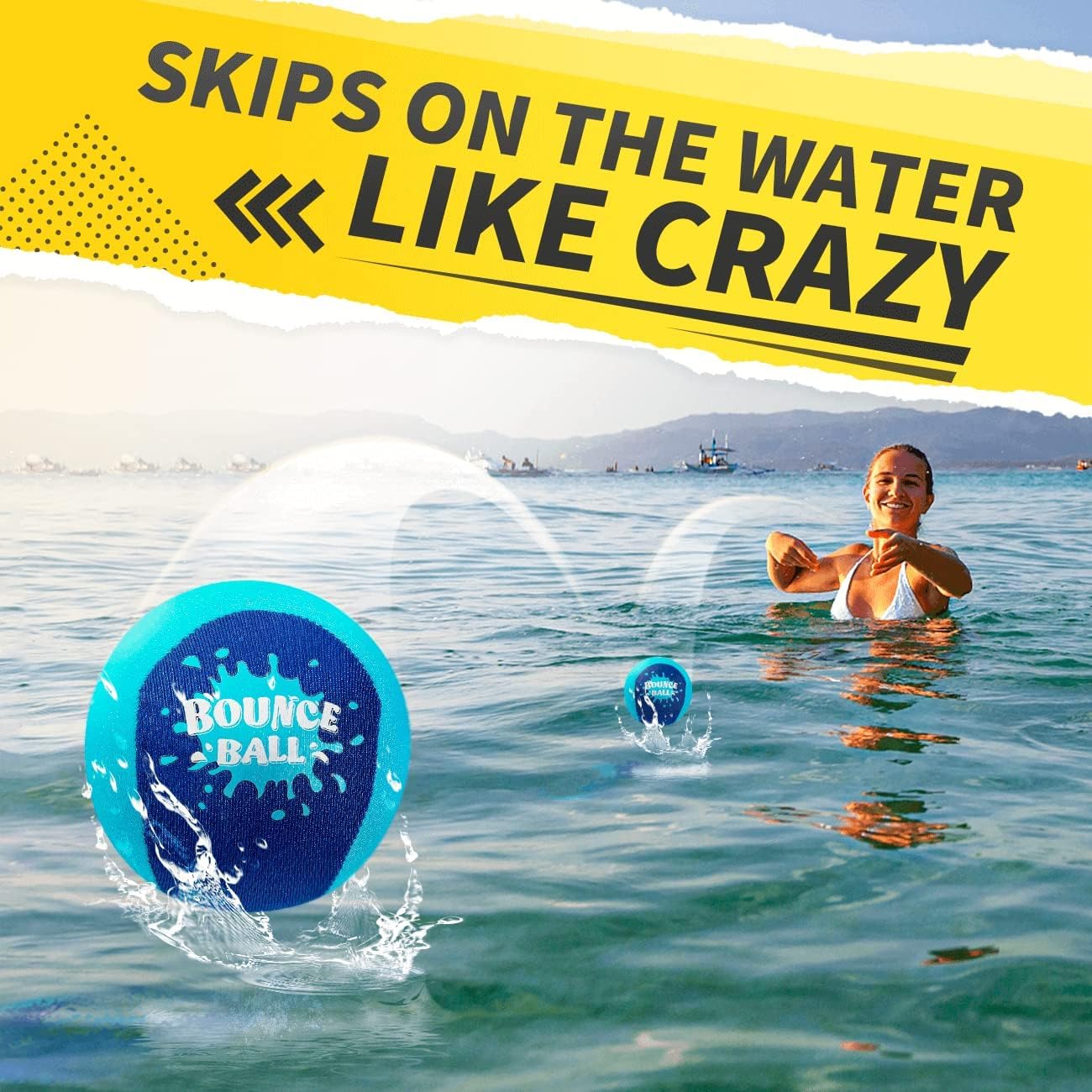 Detalle 2 de KmmiFF Wasser Sprungball 2er Set