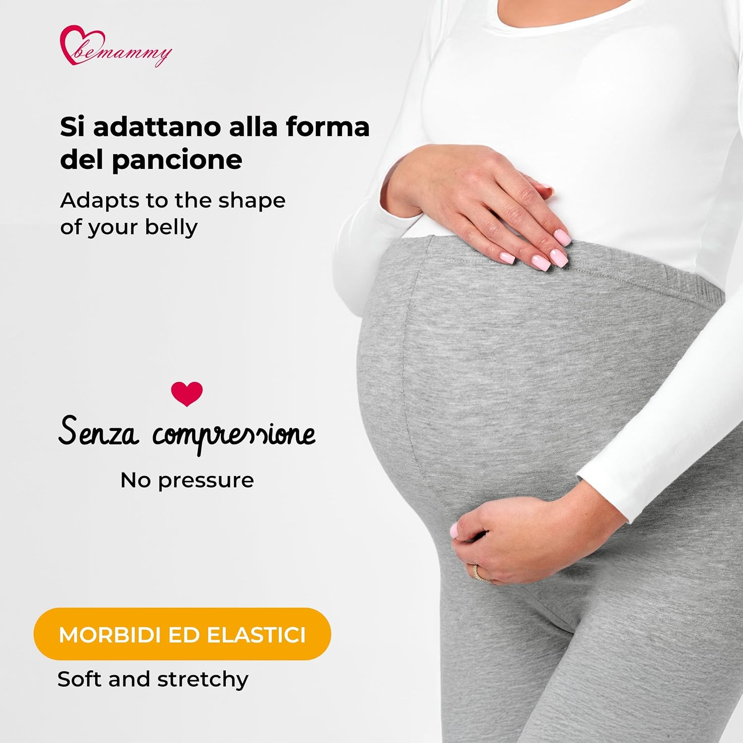 Thumbnail 3 de Leggings premaman lunghi BE20-230