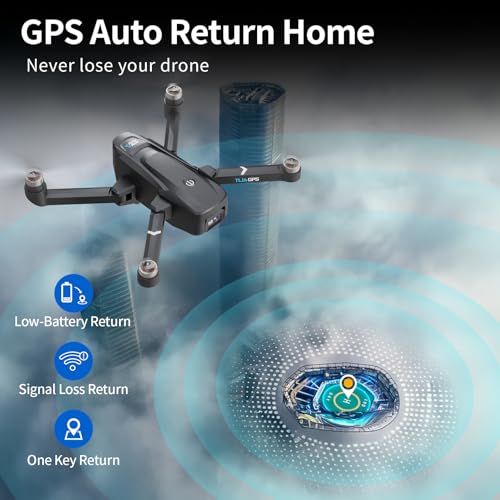 Detalle de Toladrone TL16GPS 🛸 Dron con Cámara 4K, GPS y Modo Seguimiento