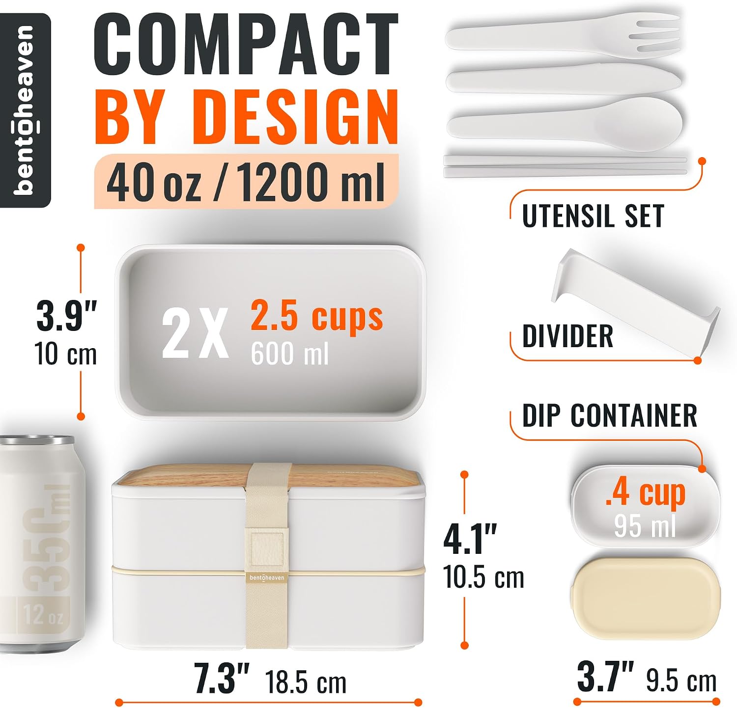 Detalle 2 de Bentoheaven Bento Box 40 oz