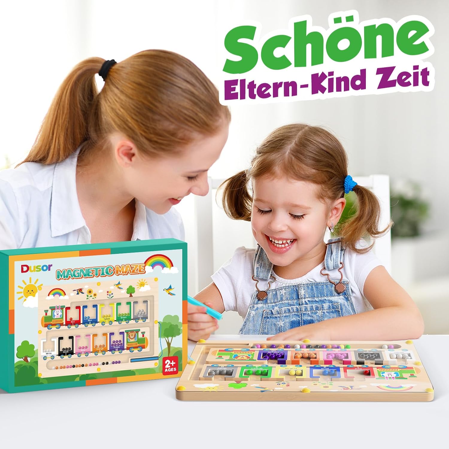 Thumbnail 6 de Dusor Montessori Labyrinth Magnetspiel 2–3 Jahre