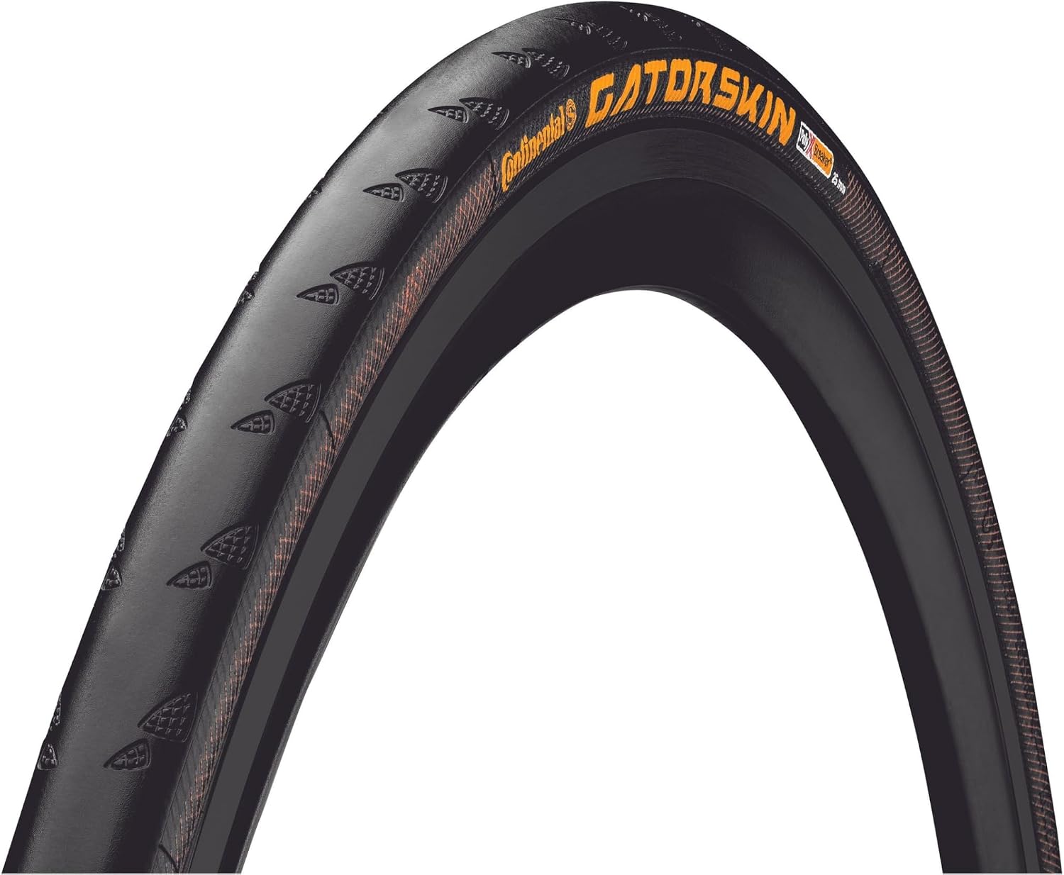 Detalle de Continental Gatorskin 700C x 25C – opona szosowa z ochroną DuraSkin