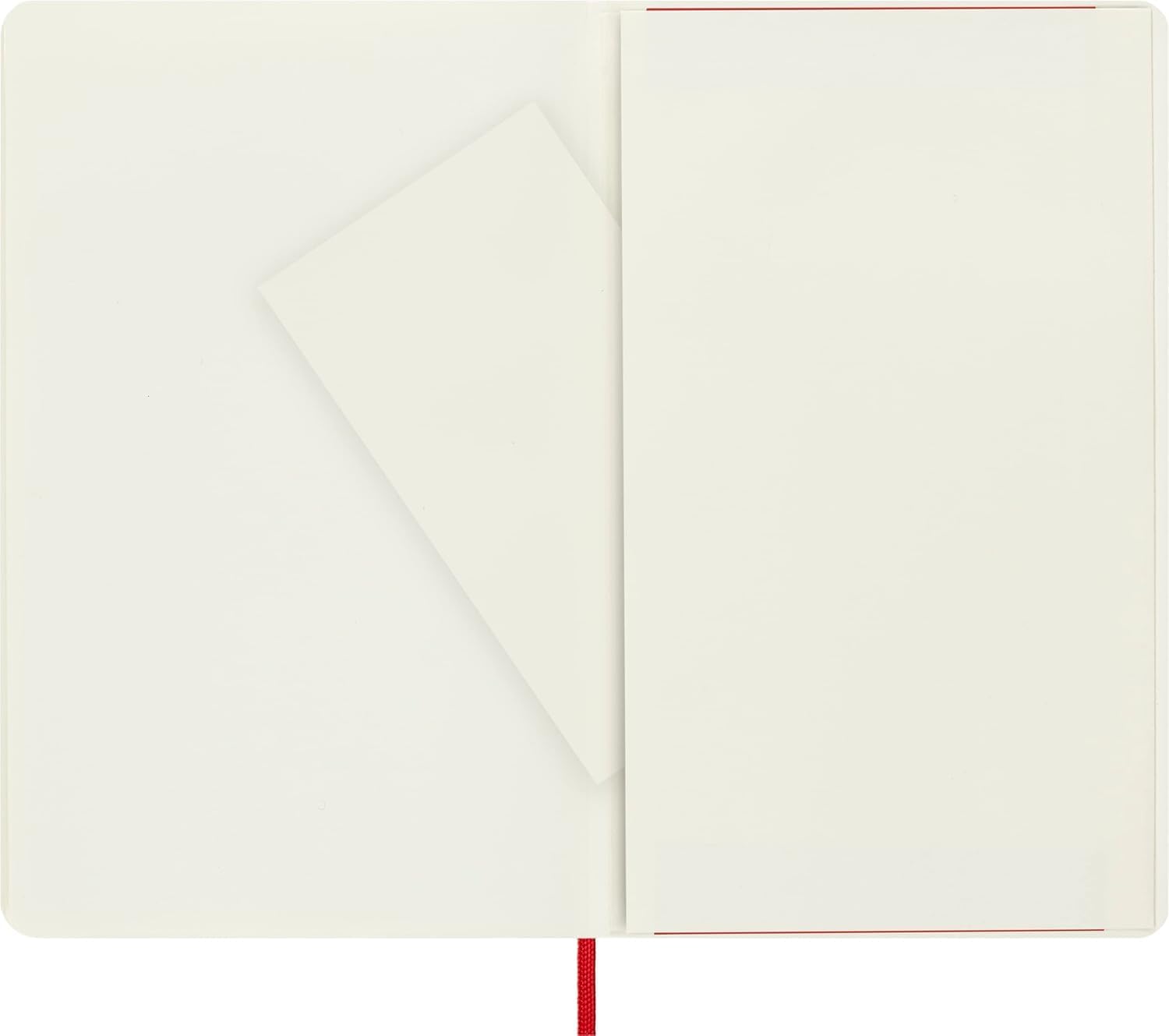 Thumbnail 6 de Moleskine Carnet de Notes Classique - Papier Blanche, Couverture Souple, Elastique, Rouge Écarlat – Grand Format 13 x 21 cm (192 pages)