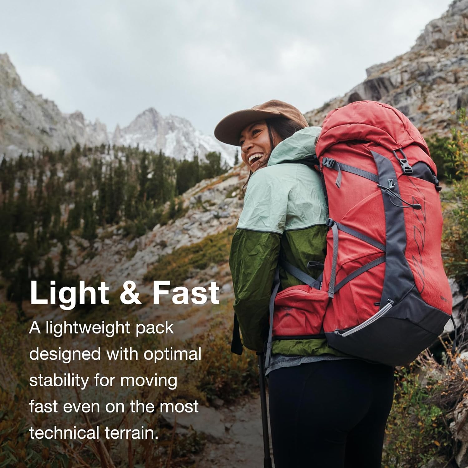Detalle de Osprey Tempest 33L Women's Lightweight Hiking Backpack