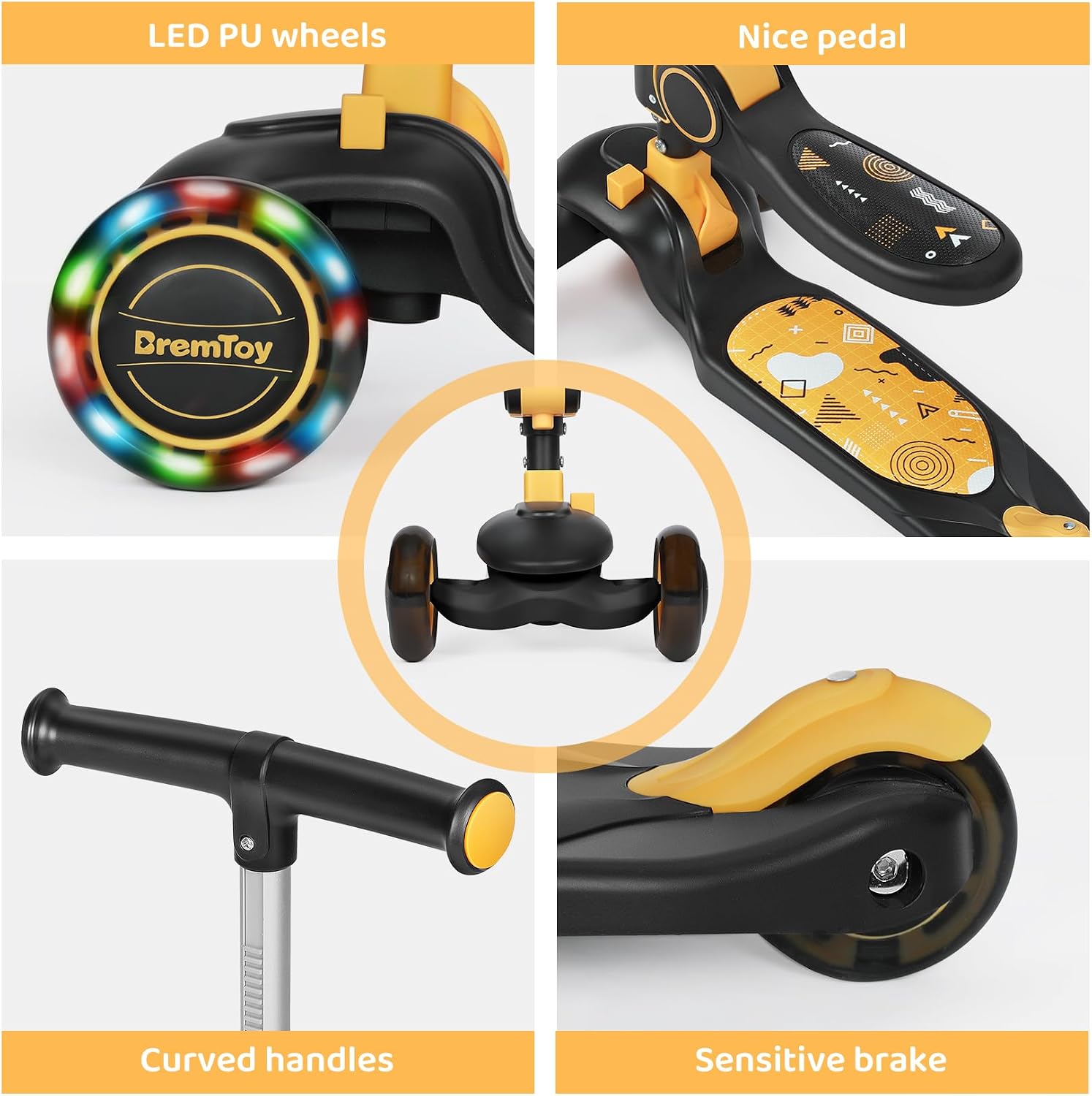 Thumbnail 3 de BremToy Kinderroller mit Sitz 50 kg Traglast
