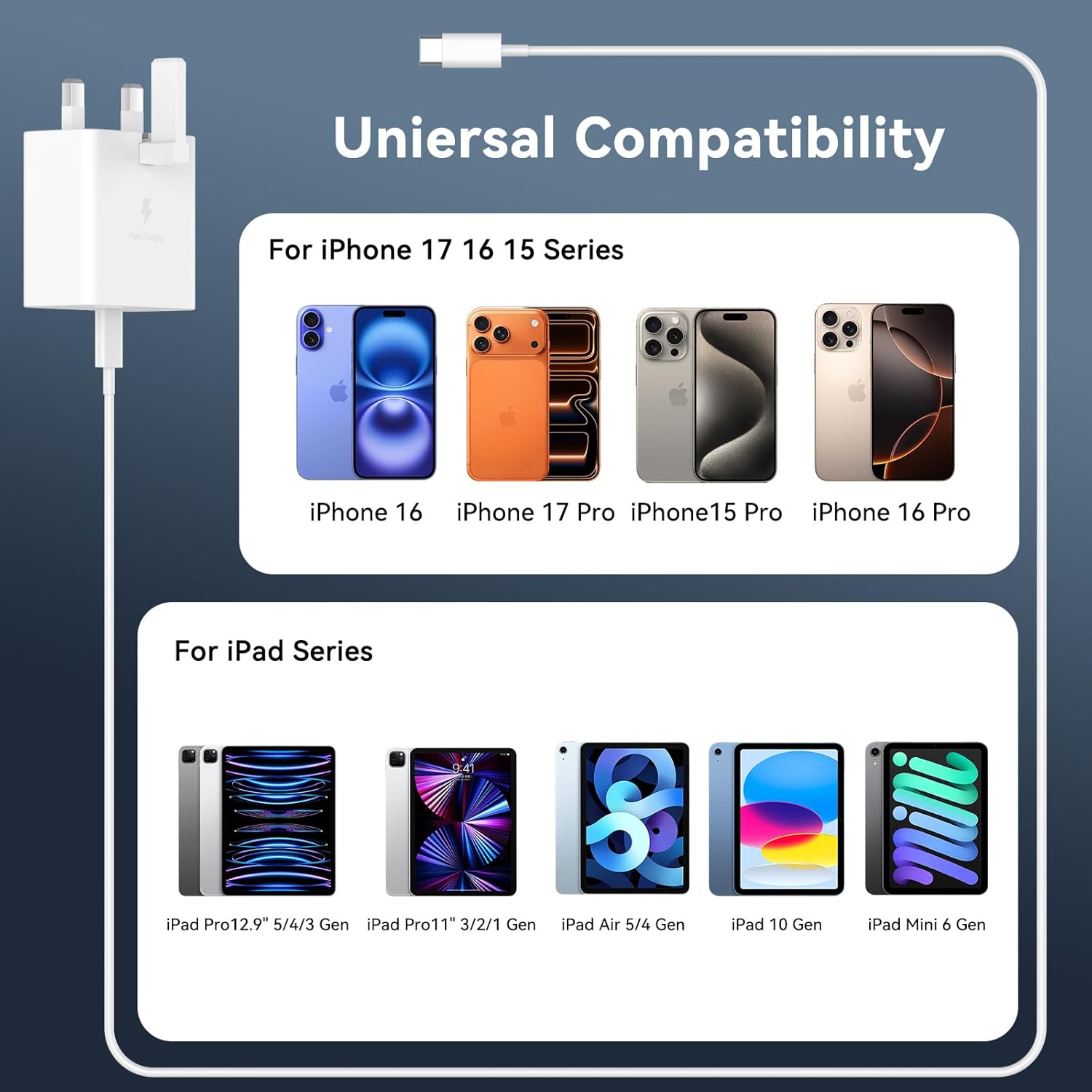 Thumbnail 6 de USB C Charger 30W Fast 2 Pack