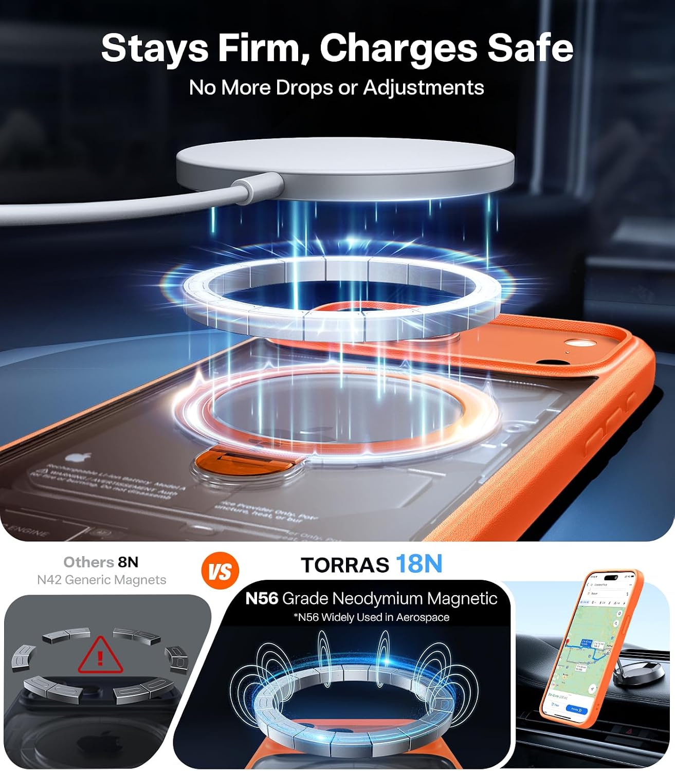 Thumbnail 4 de TORRAS Ostand Q3 Spin Magnetic Stand 360°