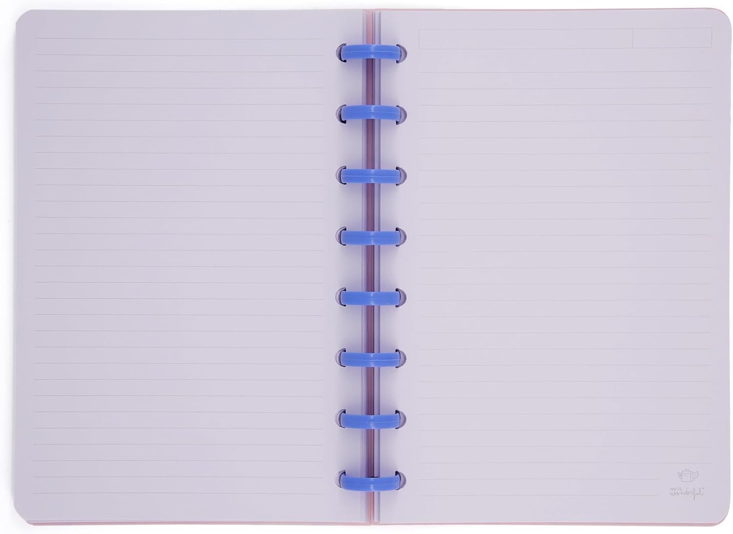 Thumbnail 3 de Mr.Wonderful Cahier A5 - Carreaux bleus et roses: carnet fiable et polyvalent