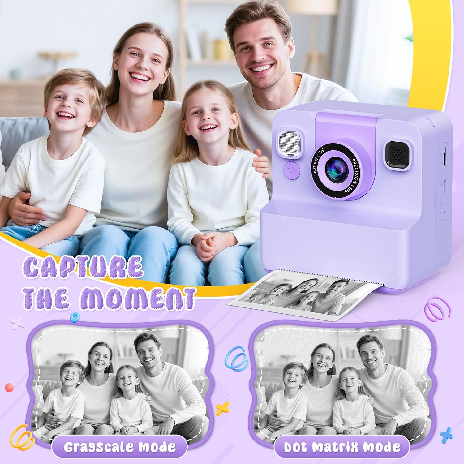 Detalle de Yidoroye Kids Instant Print Camera 32GB