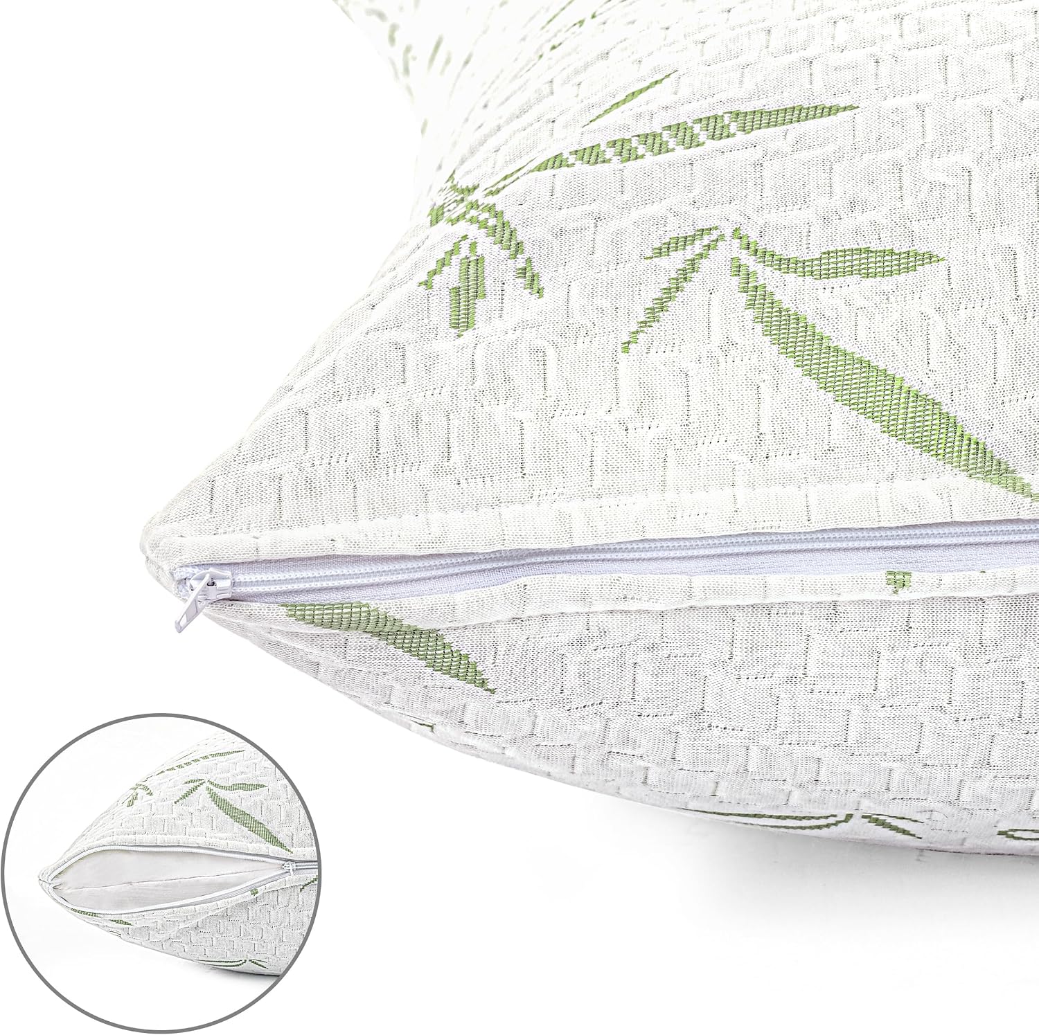 Thumbnail 3 de Utopia Bedding Queen Pillow Protectors, Waterproof Bamboo-Viscose Covers, 2-Pack