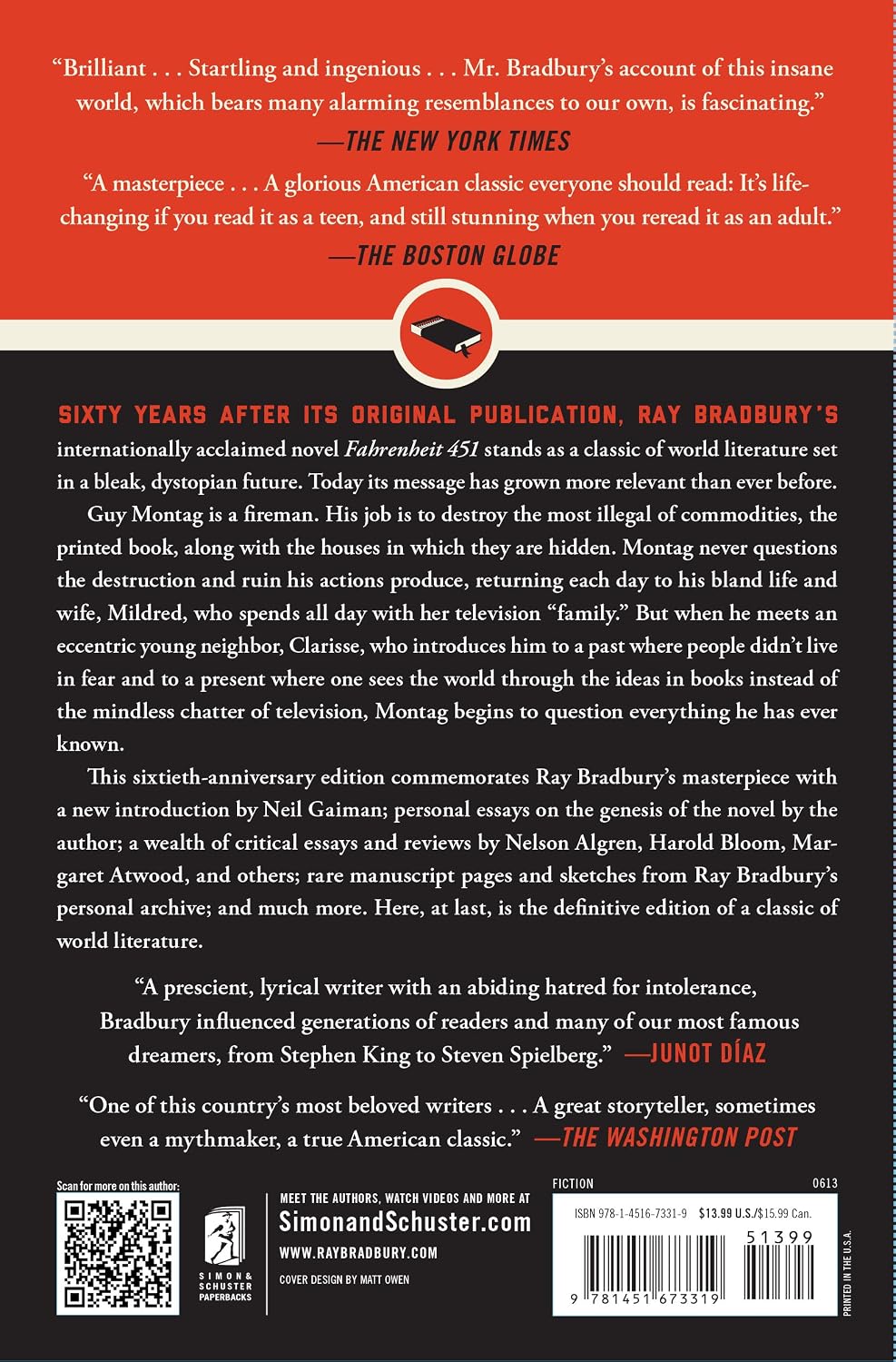 Detalle 2 de Fahrenheit 451 by Simon & Schuster