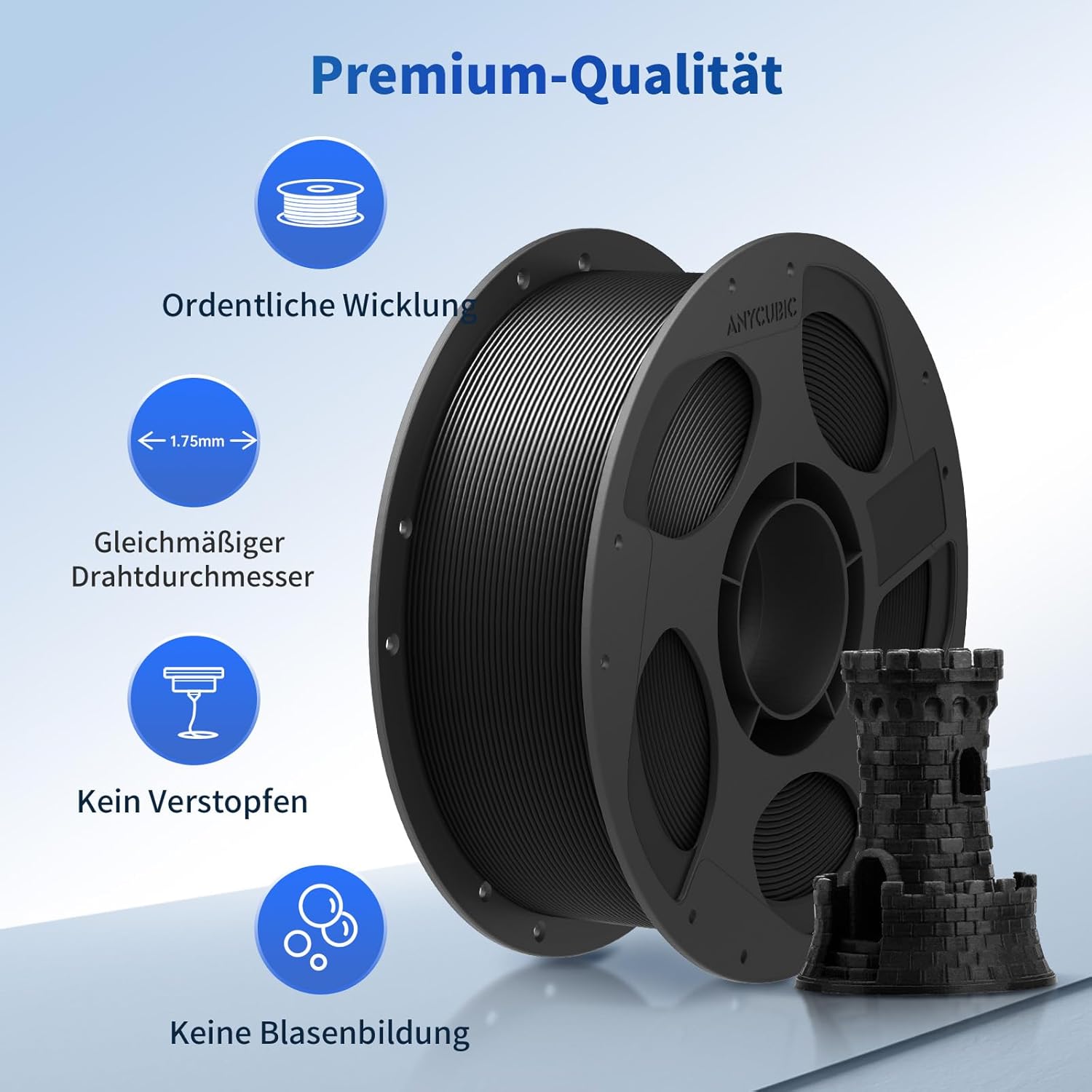 Thumbnail 3 de ANYCUBIC PLA Filament 1.75mm 1KG