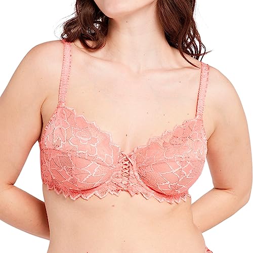 Detalle de Sans Complexe Arum Soutien-Gorge Emboitant en Dentelle avec Armatures Classique - Rose Blush, 90C
